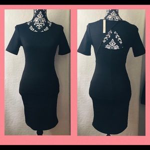 June & Hudson  black dress size  XS  new